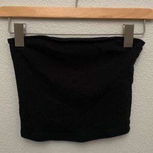 Hollister black tube top